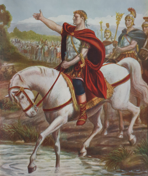 Cesare e l’antichità; il periodo storico generale ben simulato!!