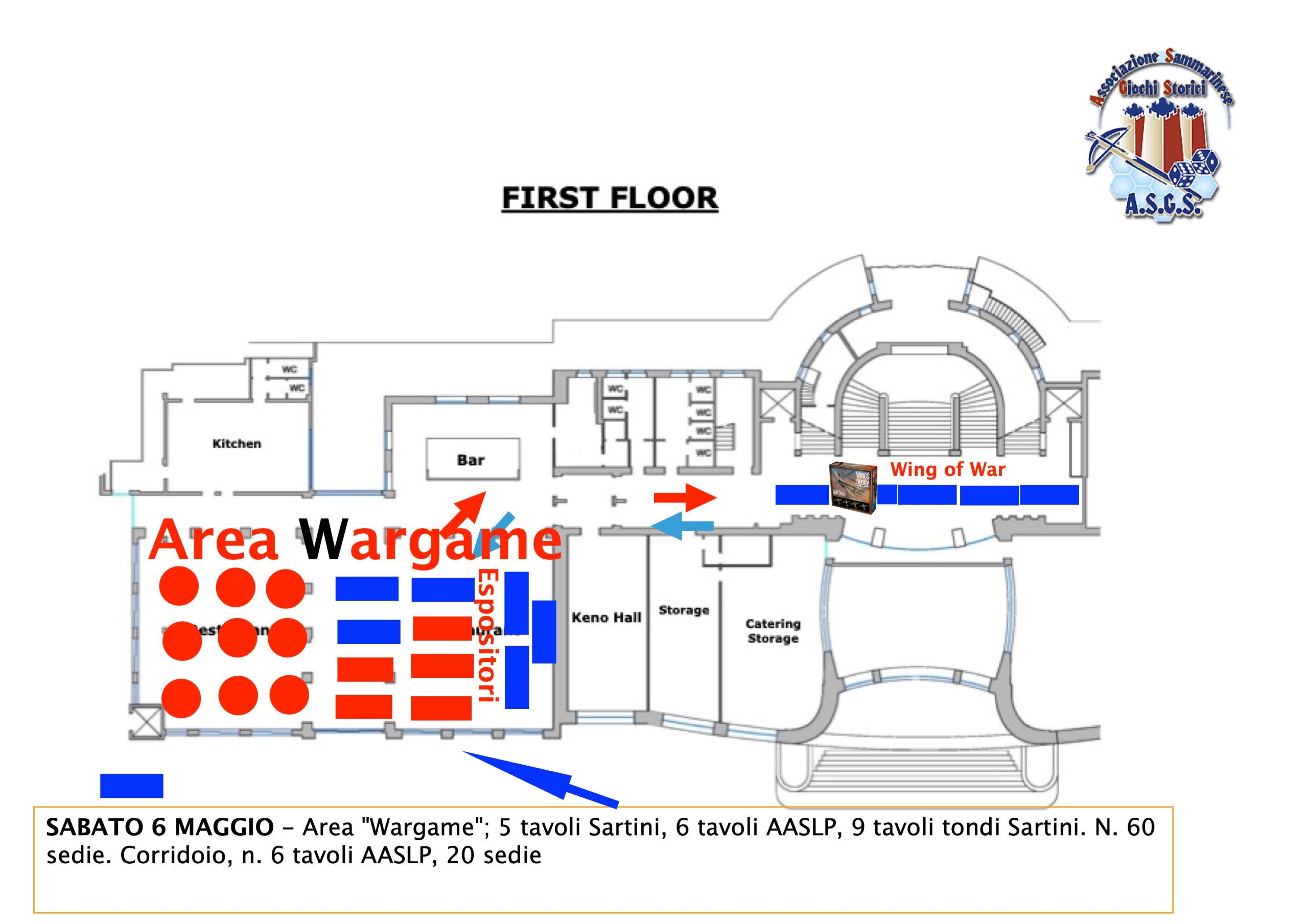 Mappe | San Marino Game Convention