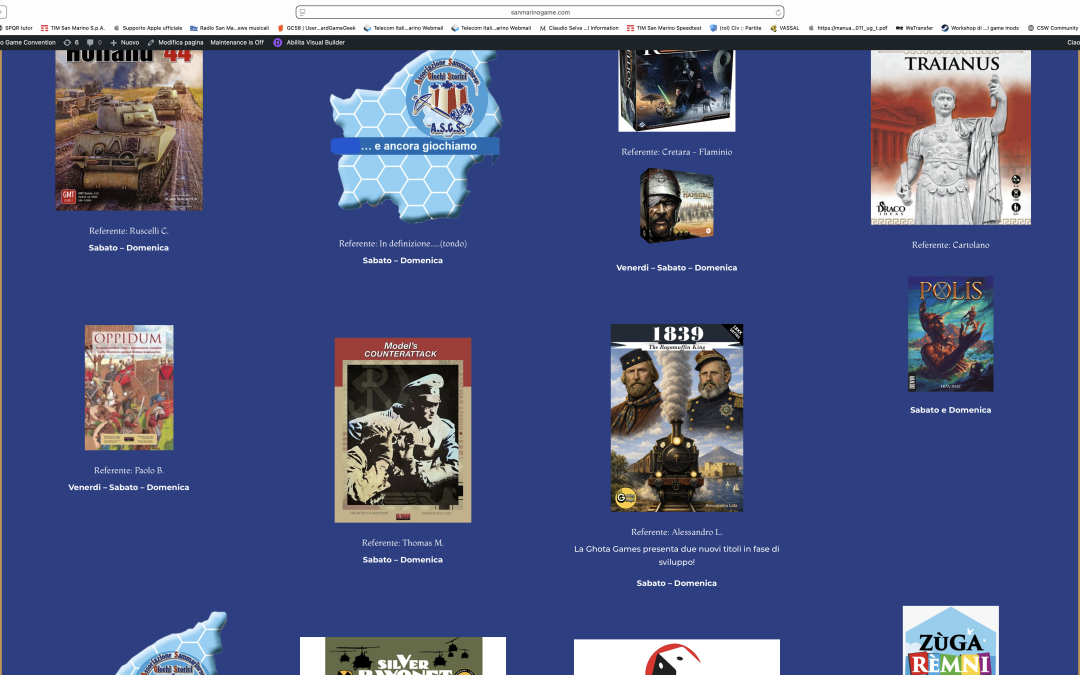 Tornei e bacheca: facciamo il punto